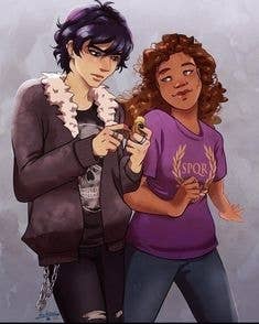 This image shows what Hazel and Nico feel. They are hanging out together because there is no one else who would like to hang out with them.