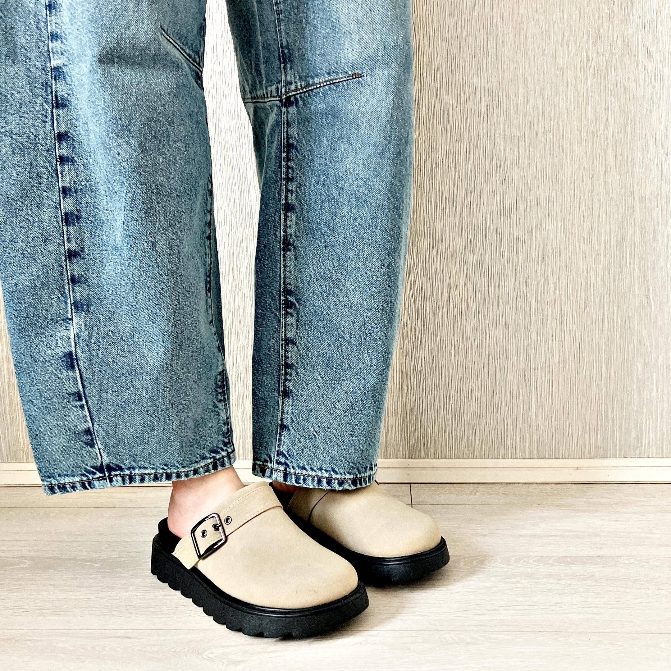 GU（ジーユー）のおすすめ靴「クロッグシューズ＋X」