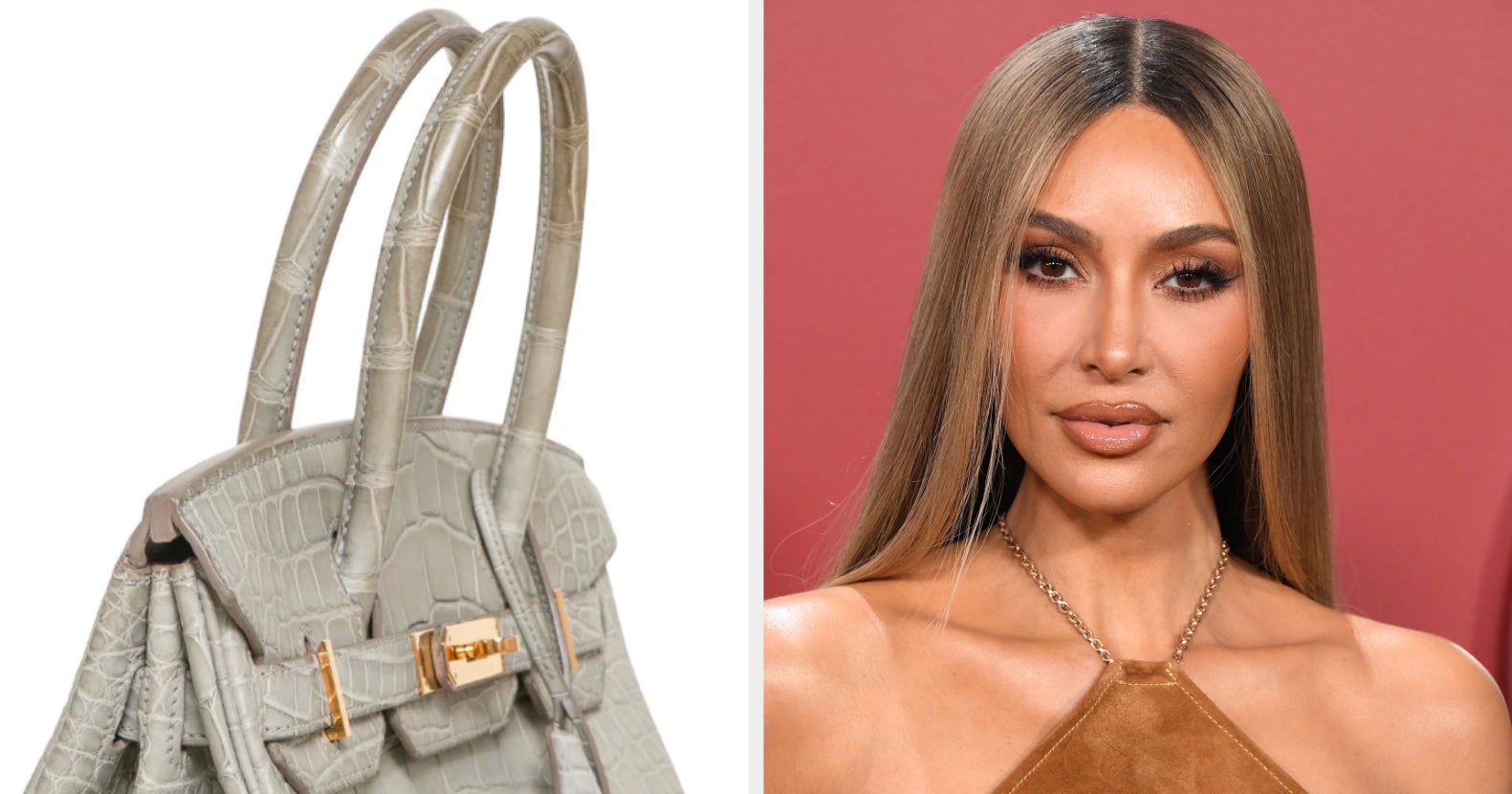 Kim Kardashian trades her Birkin for an Erewhon grocery bag at