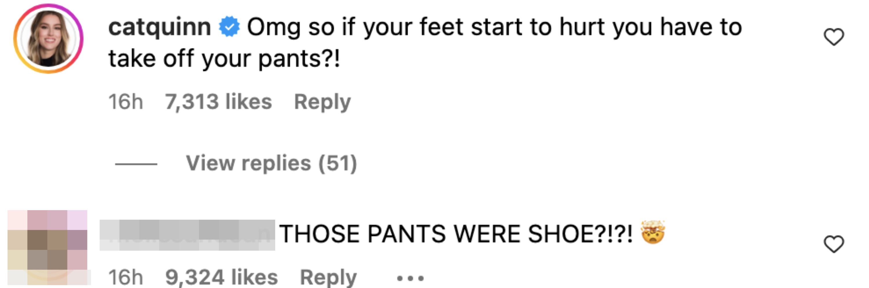 &quot;THOSE PANTS WERE SHOE?!?!&quot;