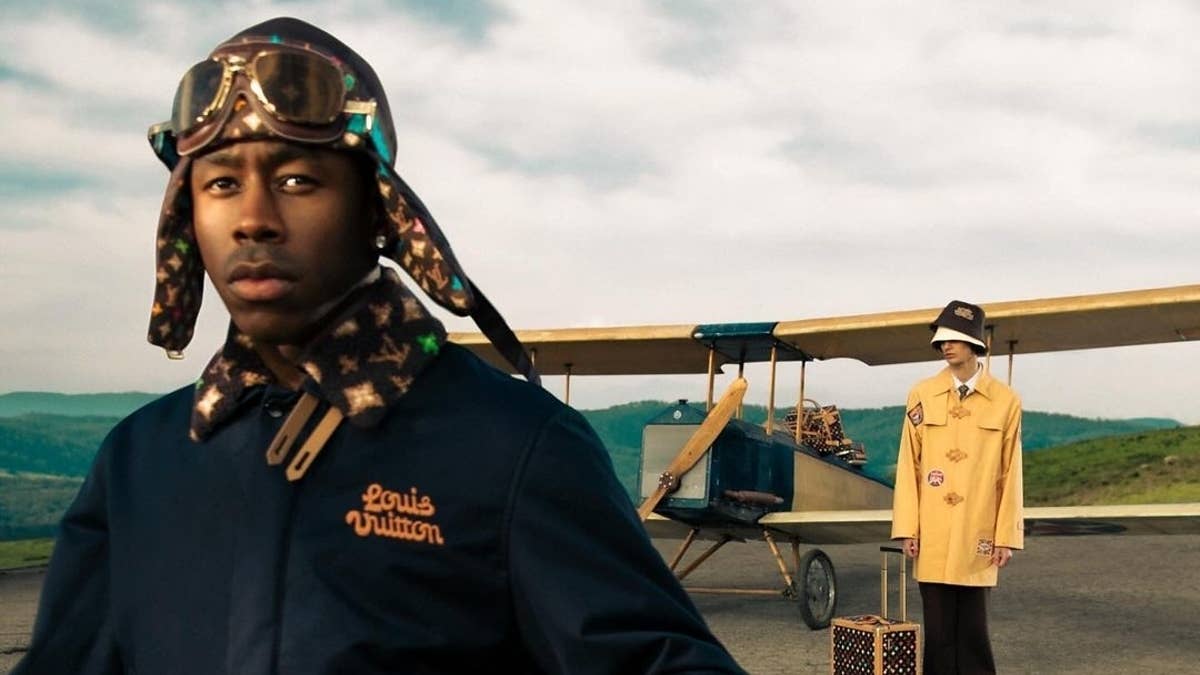 Tyler, the Creator has collaborated with Pharrell's Louis Vuitton on a special capsule collection. Here are our first impressions.