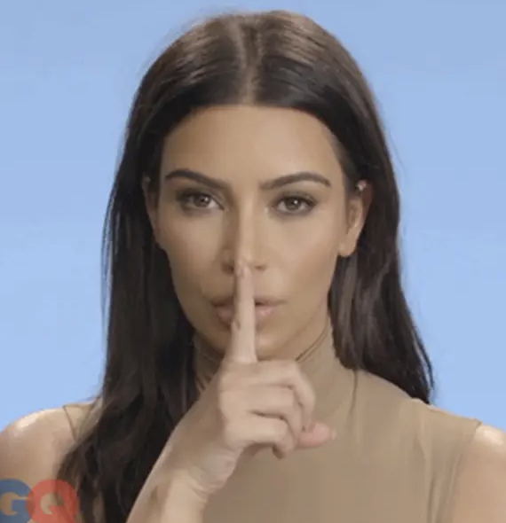 Kim Kardashian in GQ video