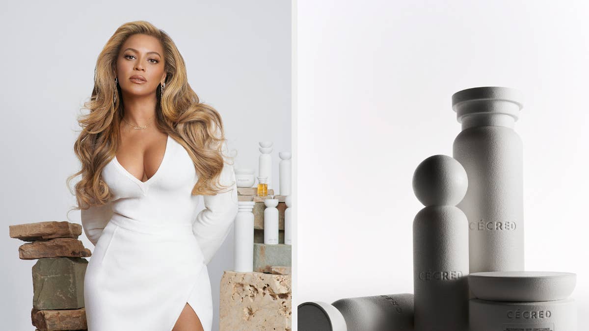 The brand includes eight products that Beyoncé incorporates in her self-care regimen.