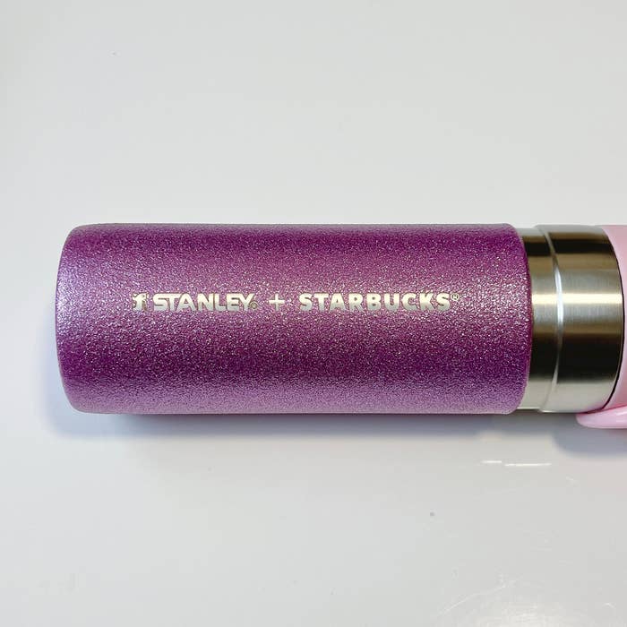 Starbucks Coffee（スターバックスコーヒー）のおすすめ雑貨「ステンレスボトルSTANLEYグリッターパープル473ml」