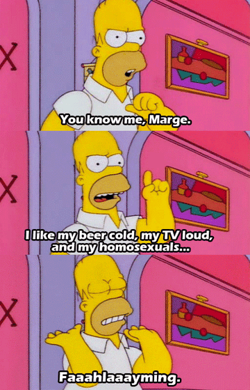 Homer Simpson from &#x27;The Simpsons&#x27; delivers a comedic line concerning his preferences in a meme format