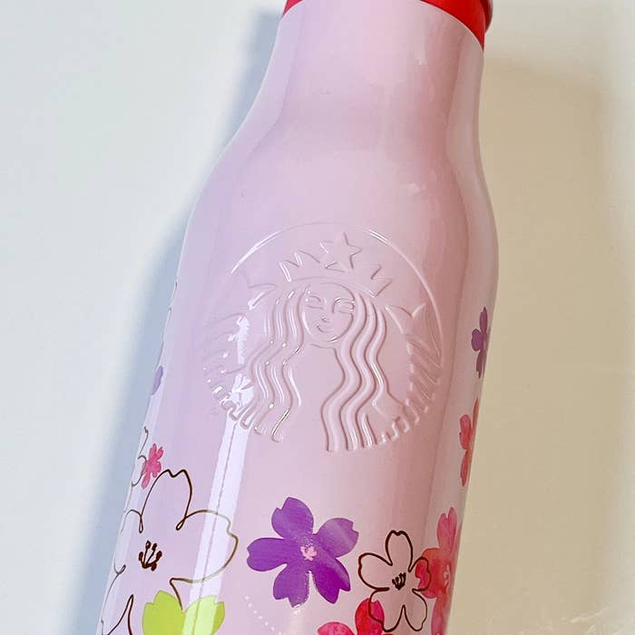 Starbucks Coffee（スターバックスコーヒー）のおすすめ雑貨「SAKURA2024ステンレスロゴボトルベビーピンク473ml」