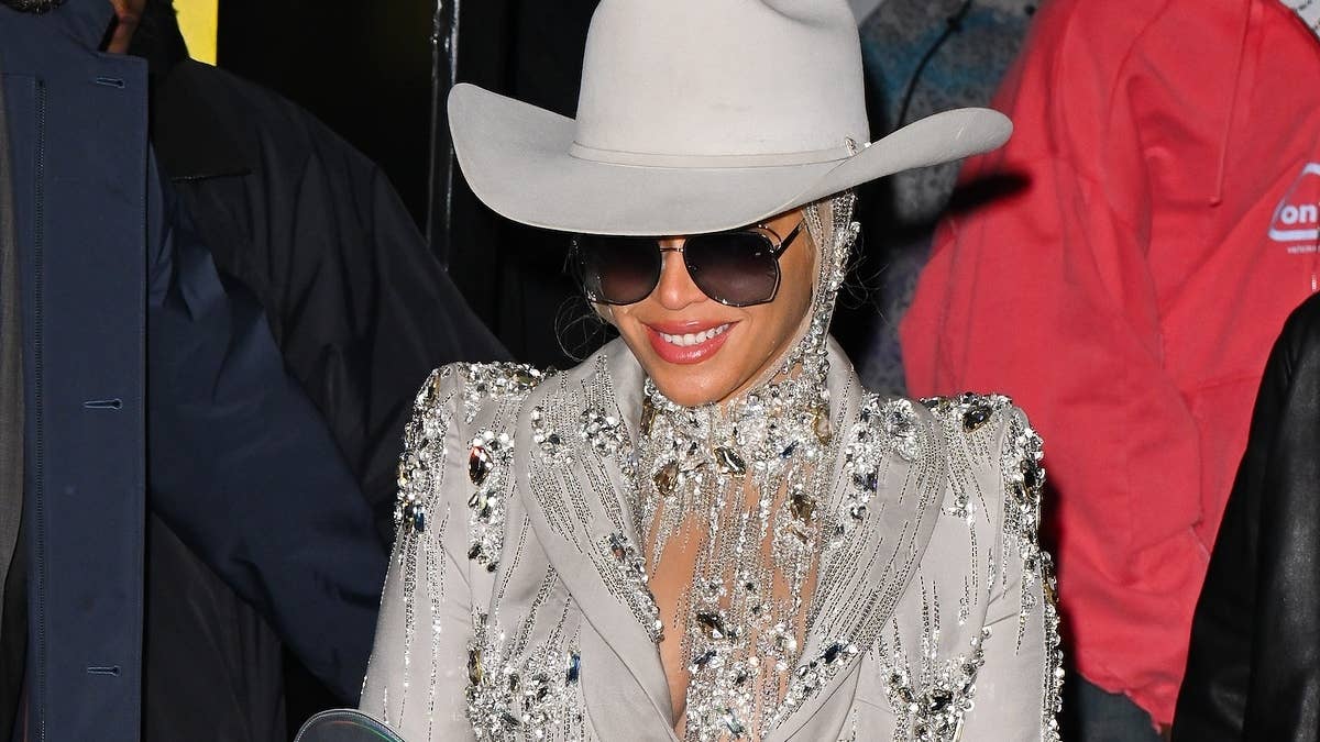 The cowboy hat has become a staple in the "Texas Hold 'Em" singer's wardrobe.