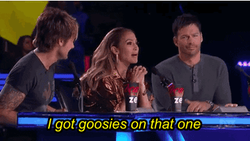 Gif of Jennifer Lopez saying, &quot;I got goosies on that one&quot;
