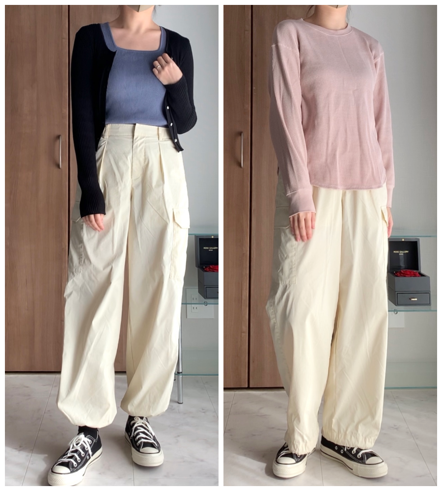 UNIQLO(ユニクロ)のおすすめボトムス「イージーカーゴパンツ(丈標準68~70cm)」