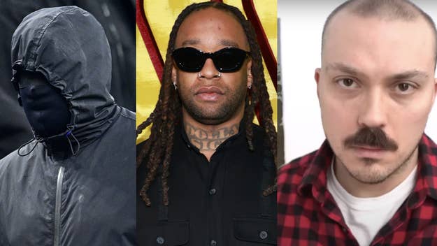 Ye, Ty Dolla Sign, and Fantano are pictured