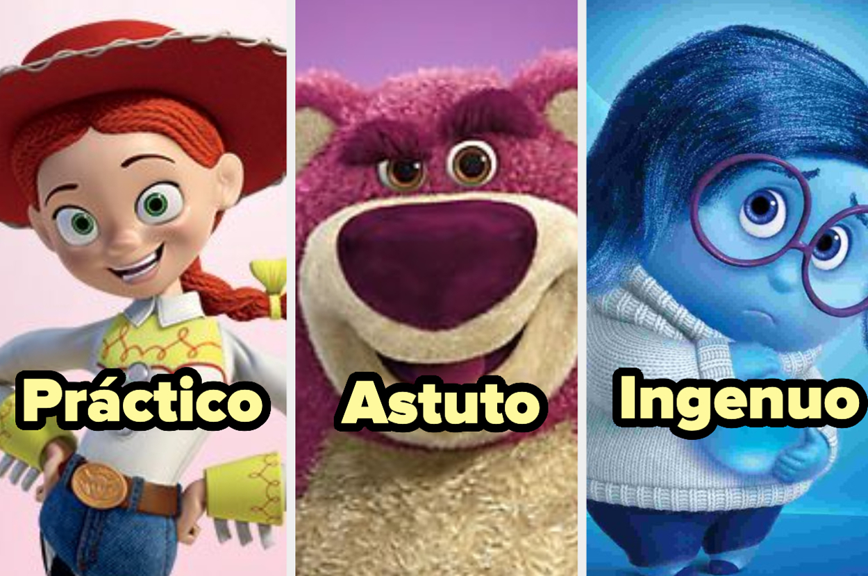 Elige entre estos personajes de Pixar y te diremos si eres ingenioso, inteligente o práctico