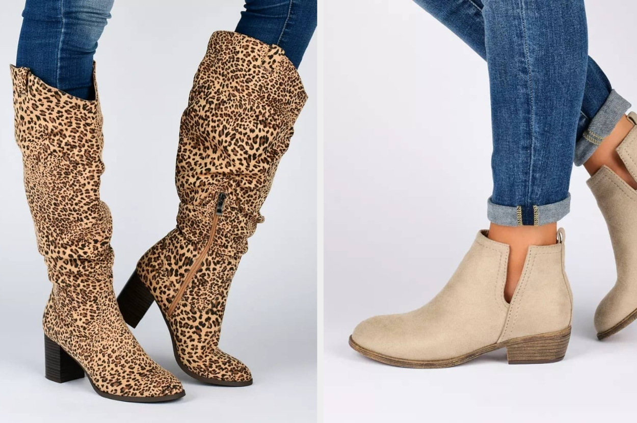 Target leopard print on sale boots