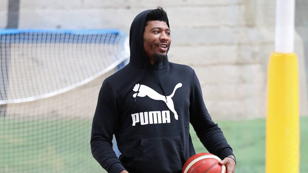 Marcus Smart is the latest NBA star to join the PUMA Basketball family, joining recent additions Kyle Kuzma and RJ Barrett. Find exclusive details here.