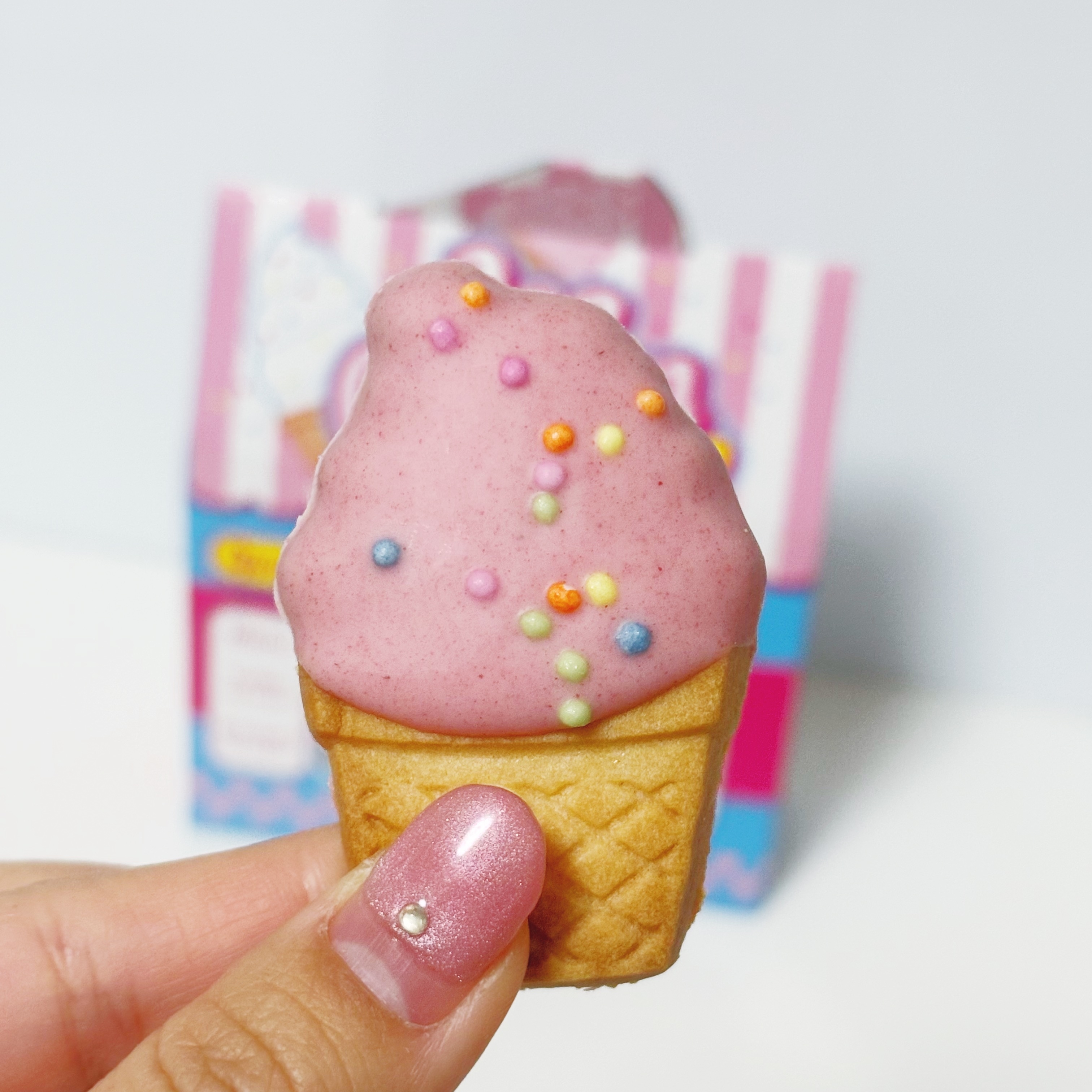 カルディのおすすめのお菓子「アイスクリームクッキー 6p」