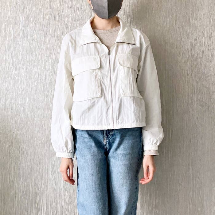 GU（ジーユー）のおすすめアウター「テックダブルポケットブルゾン」
