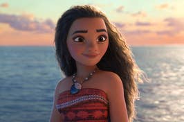 Moana was originally envisioned as a secondary character in the film.