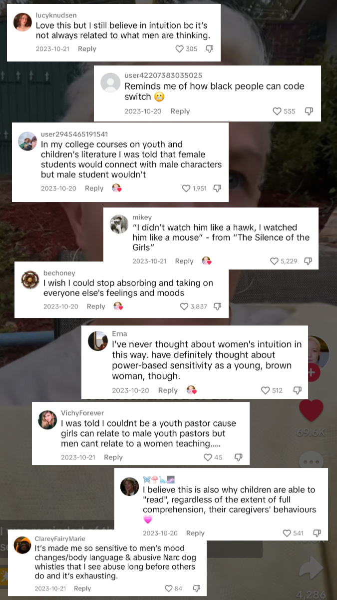 Comments from Rose&#x27;s TikTok
