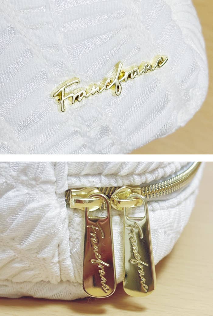 Francfranc（フランフラン）のおすすめの便利アイテム「エンボス スタンドポーチ」