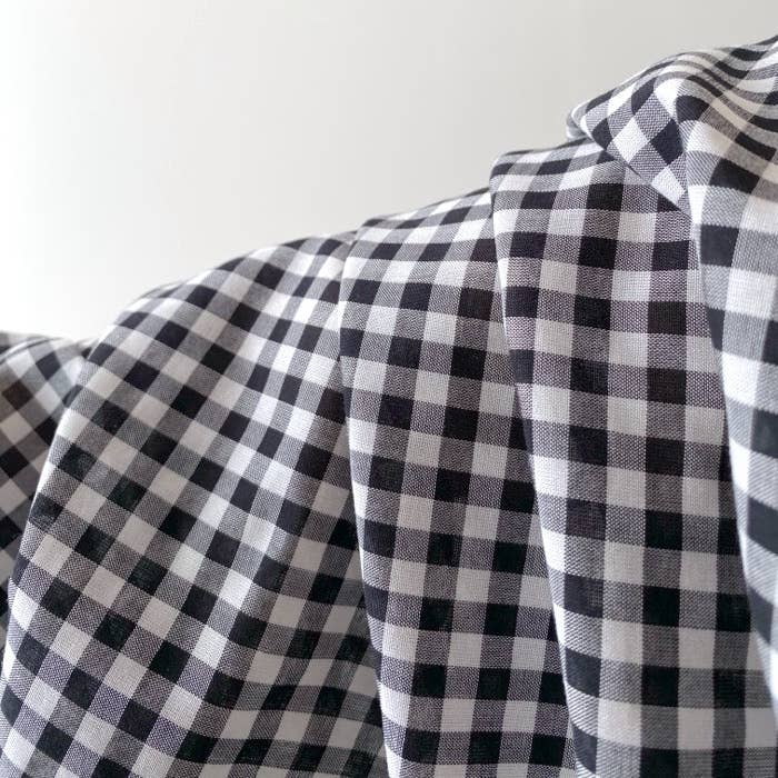 UNIQLO(ユニクロ)のおすすめのレディースアイテム「ボリュームチェックブラウス(長袖)」
