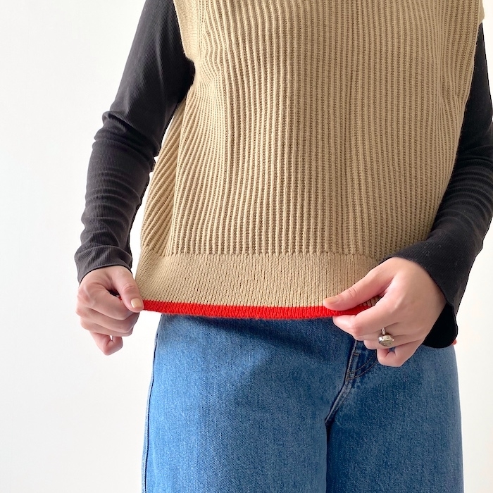 UNIQLO C ニットベスト UNIQLO:C】メンズアイテムのニットアイテムが最強大人かわいい