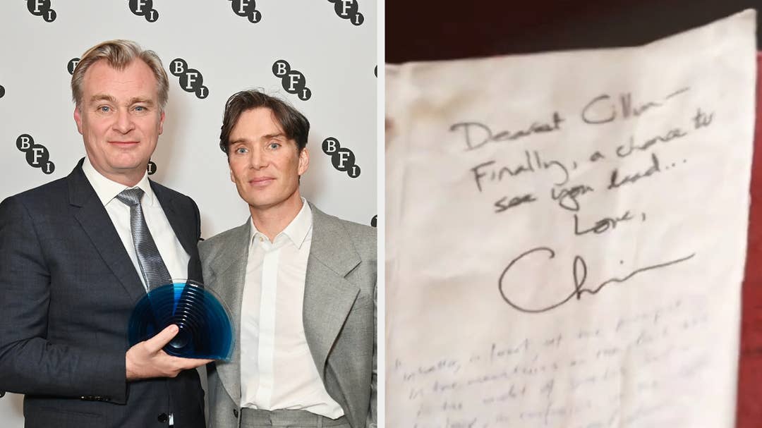 Nolan Script Christopher Nolan Wrote Cillian Murphy a Warm Note on His 'Oppenheimer ...