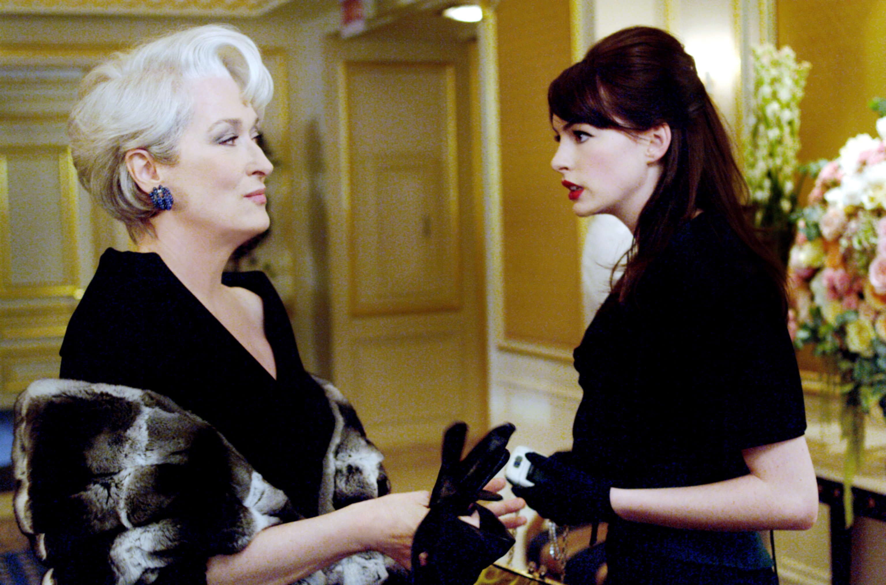 Meryl Streep and Anne Hathaway in &#x27;The Devil Wears Prada&#x27;
