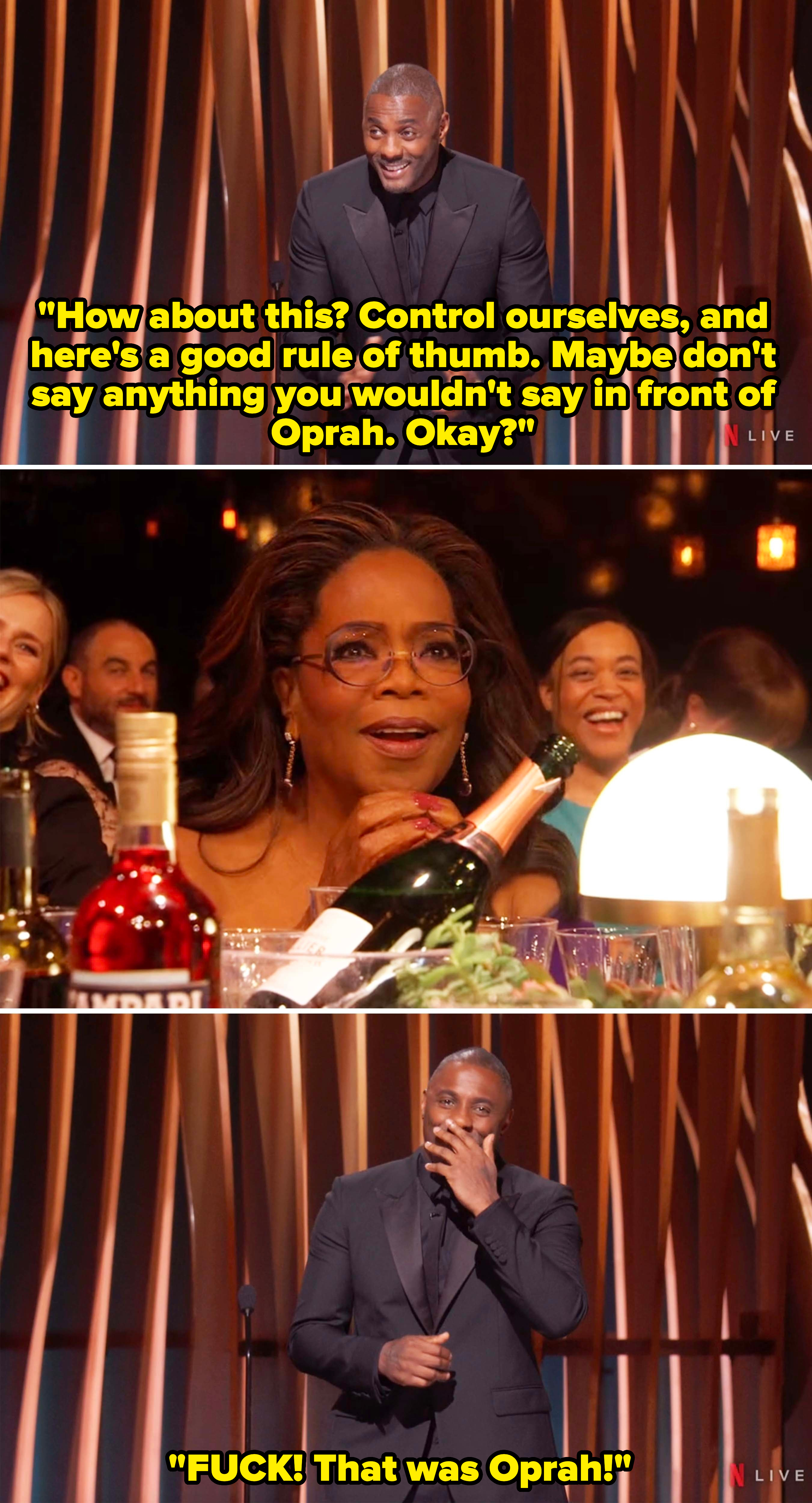 &quot;Fuck! That was Oprah!&quot;