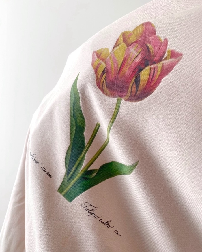 GU(ジーユー)のおすすめのレディースアイテム「ラウンジセット(長袖&ロングパンツ)New York Botanical Garden」