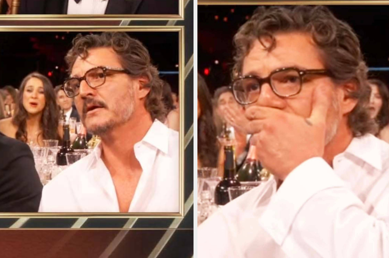 "I'm A Little Drunk": Everyone's Loving Pedro Pascal's SAG Awards Acceptance Speech Because He Was Genuinely So Surprised