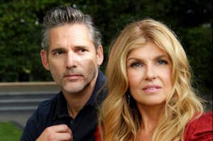 Connie Britton and Eric Bana as they appeared in the TV show "Dirty John"