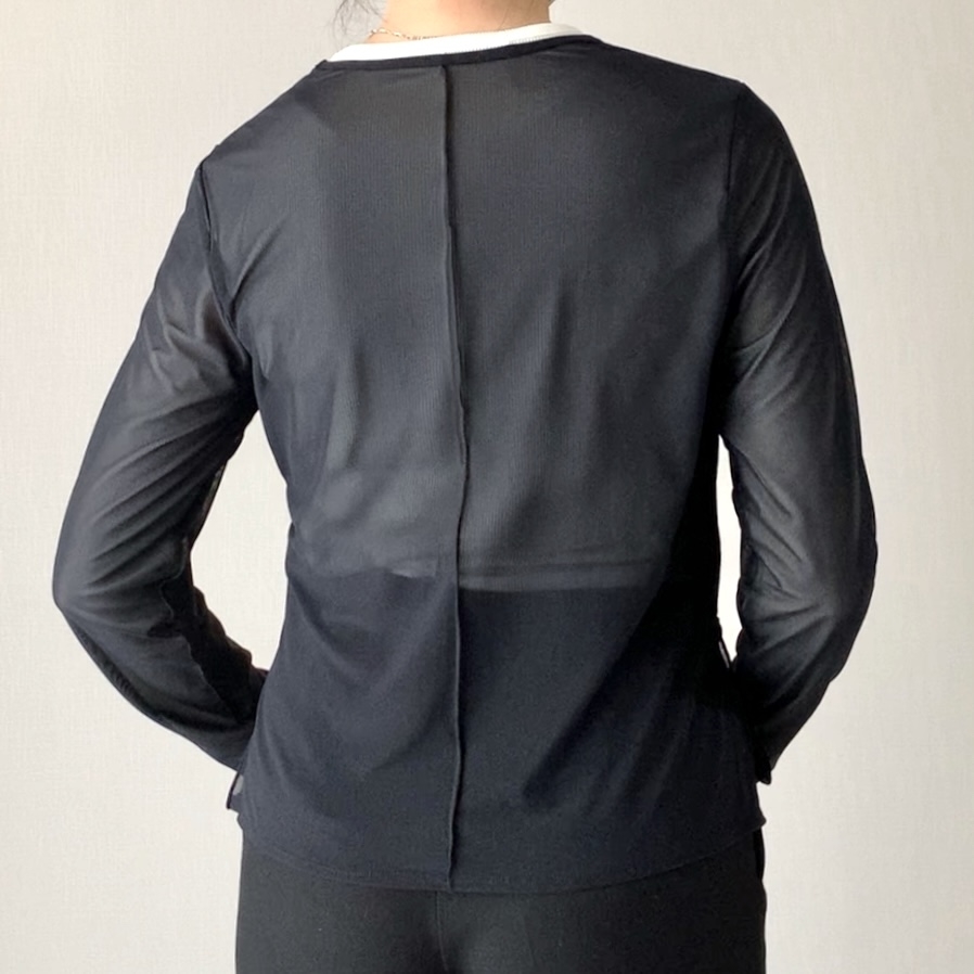 GUのオススメファッション「2ピースシアーT（長袖）+E」