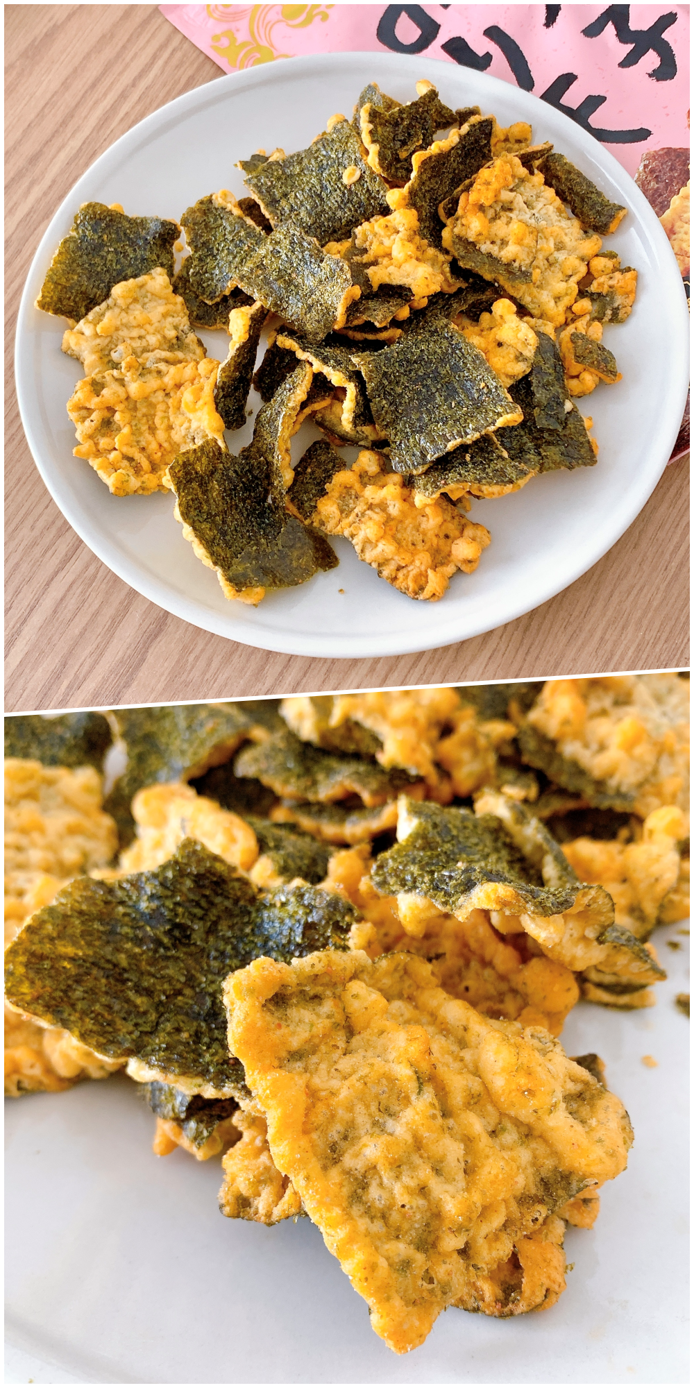 KALDI（カルディ）のおすすめのおつまみ「博多明太子のり天 70g」