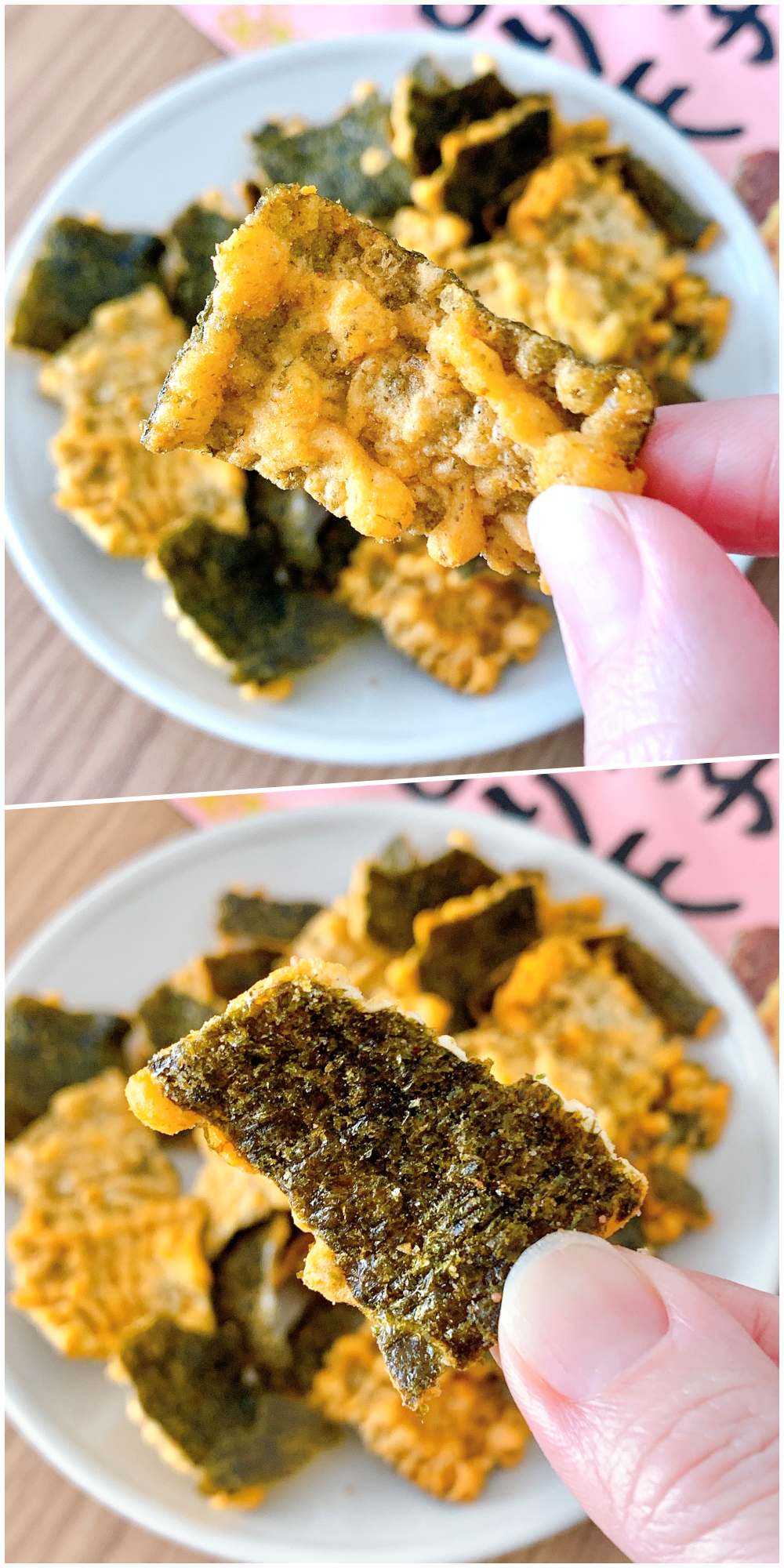 KALDI（カルディ）のおすすめのおつまみ「博多明太子のり天 70g」