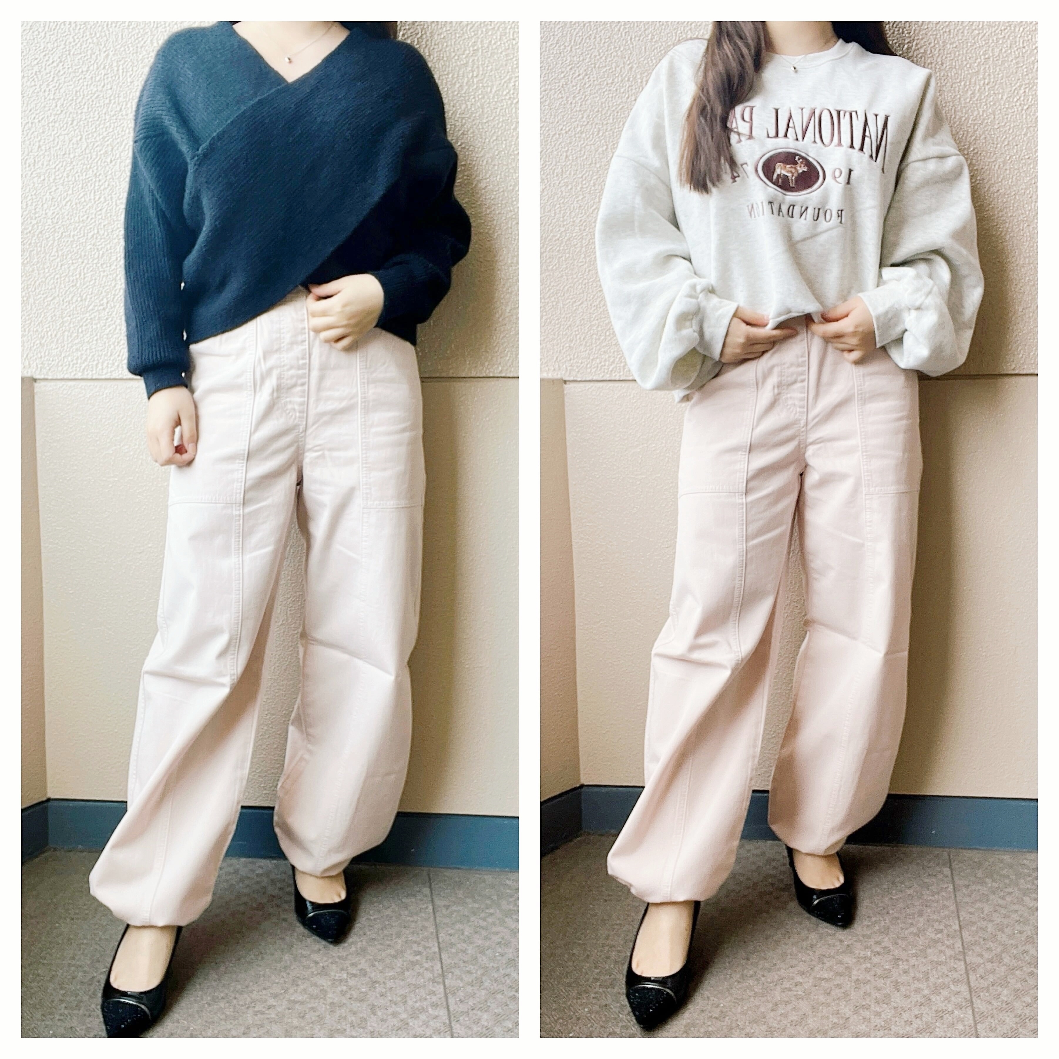 GU(ジーユー)のおすすめボトムス「コクーンジョガープルオンパンツB+EC(丈短め63.0-65.0cm)」