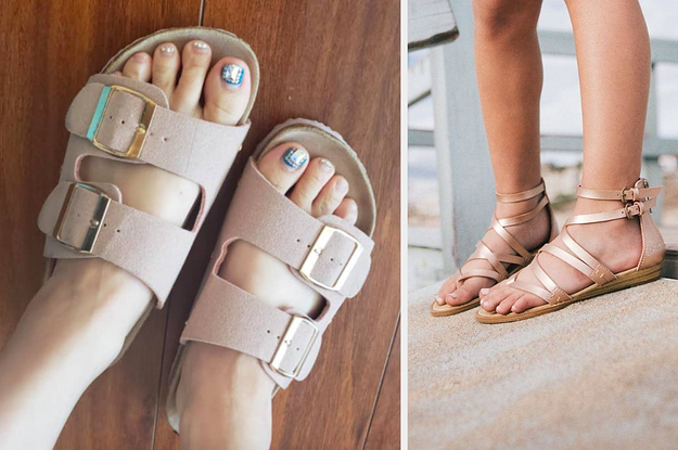 22 Sandals For Wide Feet That Are Comfortable Cute