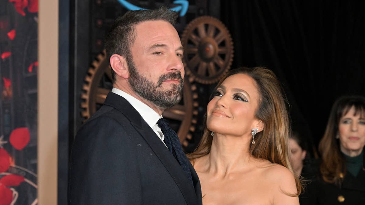 Affleck erred on the side of caution before Lopez gushed about their love in new musical film, 'This Is Me...Now: A Love Story.'