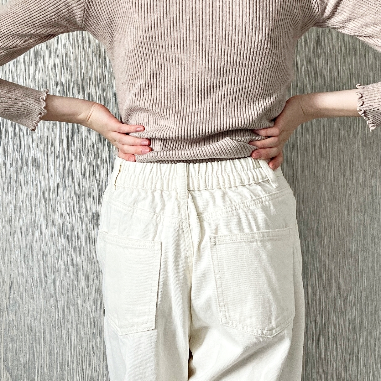 Honeys(ハニーズ)のおすすめボトムス「ストレートパンツ(股下68cm)」