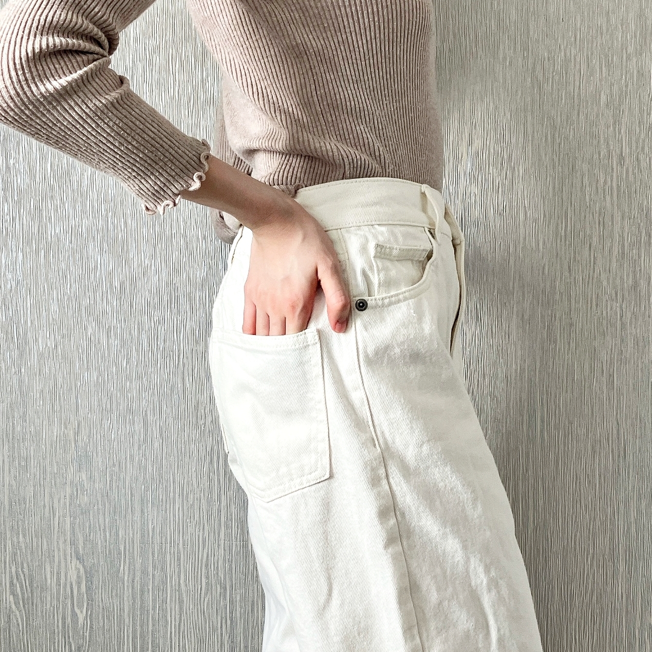 Honeys(ハニーズ)のおすすめボトムス「ストレートパンツ(股下68cm)」