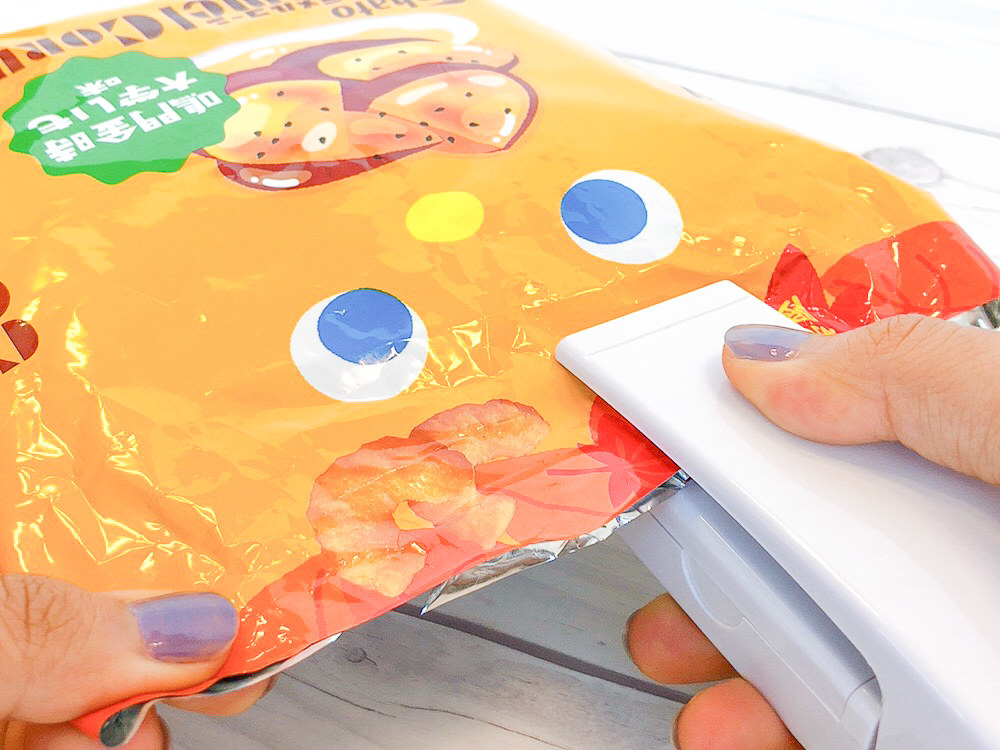 CanDo(キャンドゥ)の便利なキッチングッズ「簡単密封シーラー」