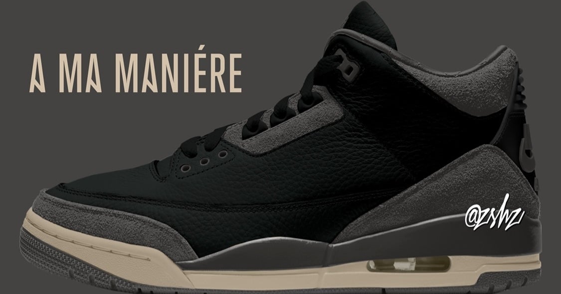 New A Ma Maniére x Air Jordan 3 Rumored to Drop in July