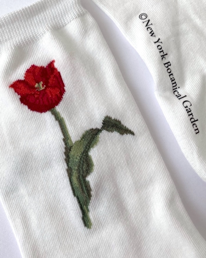 GU(ジーユー)のおすすめアイテム「ソックス New York Botanical Garden」