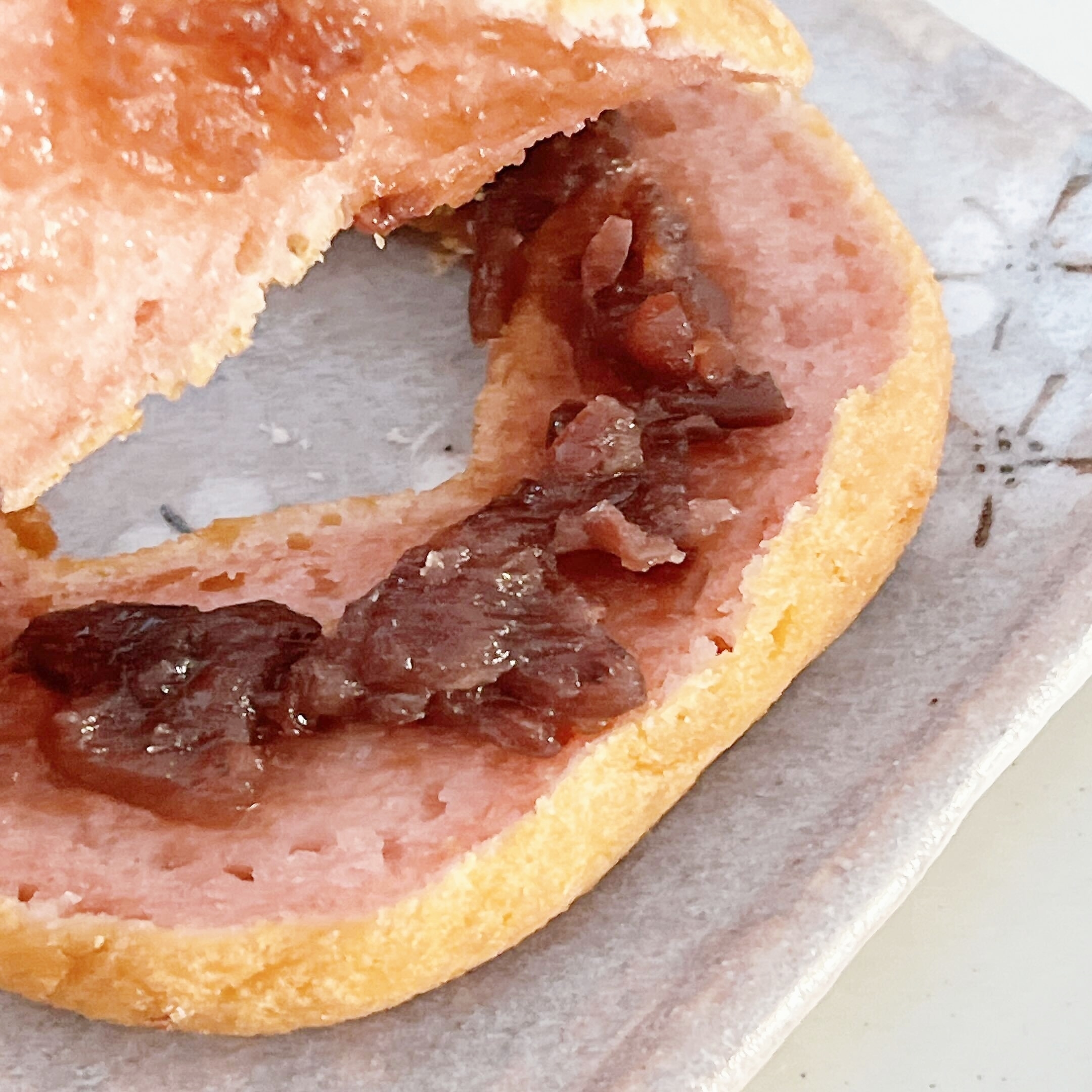 ミスタードーナツのオススメの新商品「桜もちっとドーナツ 舞い桜」