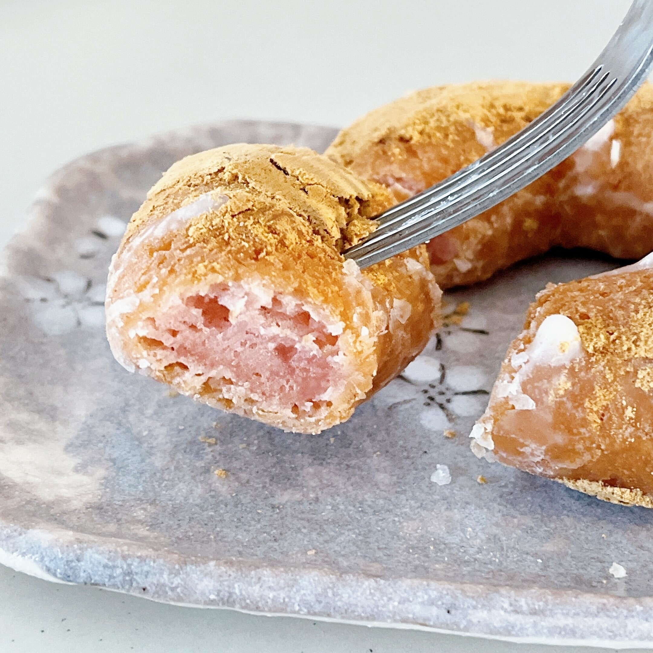 ミスタードーナツのオススメの新商品「桜もちっとドーナツ つぼみ」