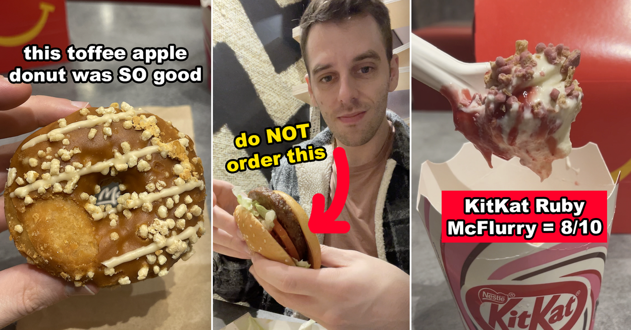 Ich – ein Amerikaner – habe alle Artikel von McDonald’s UK gegessen, die es in den USA nicht gibt, und sie sind so verdammt gut