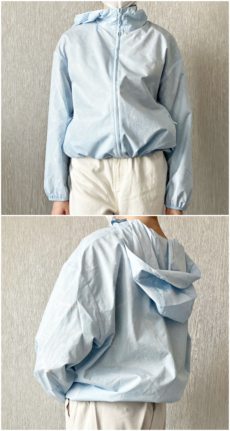 UNIQLO（ユニクロ）のおすすめアウター「ポケッタブルUVカットパーカ（ガラ）」