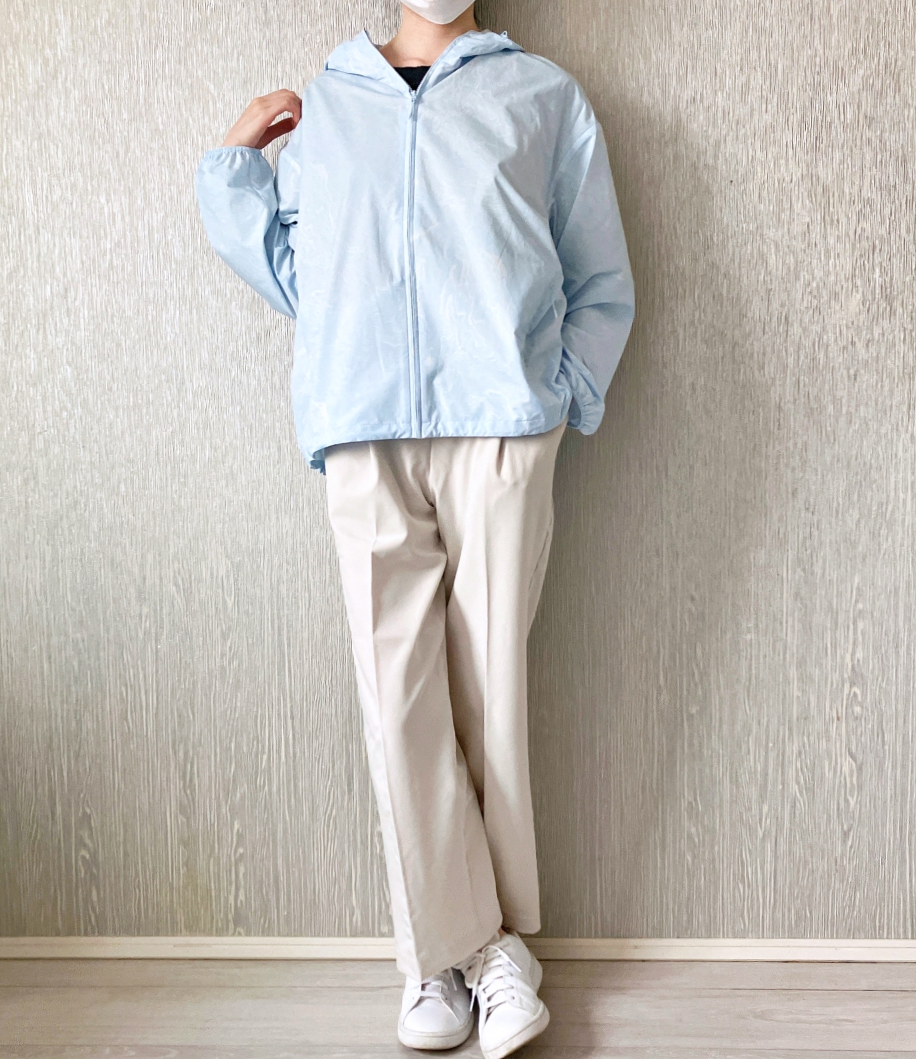 UNIQLO（ユニクロ）のおすすめアウター「ポケッタブルUVカットパーカ（ガラ）」