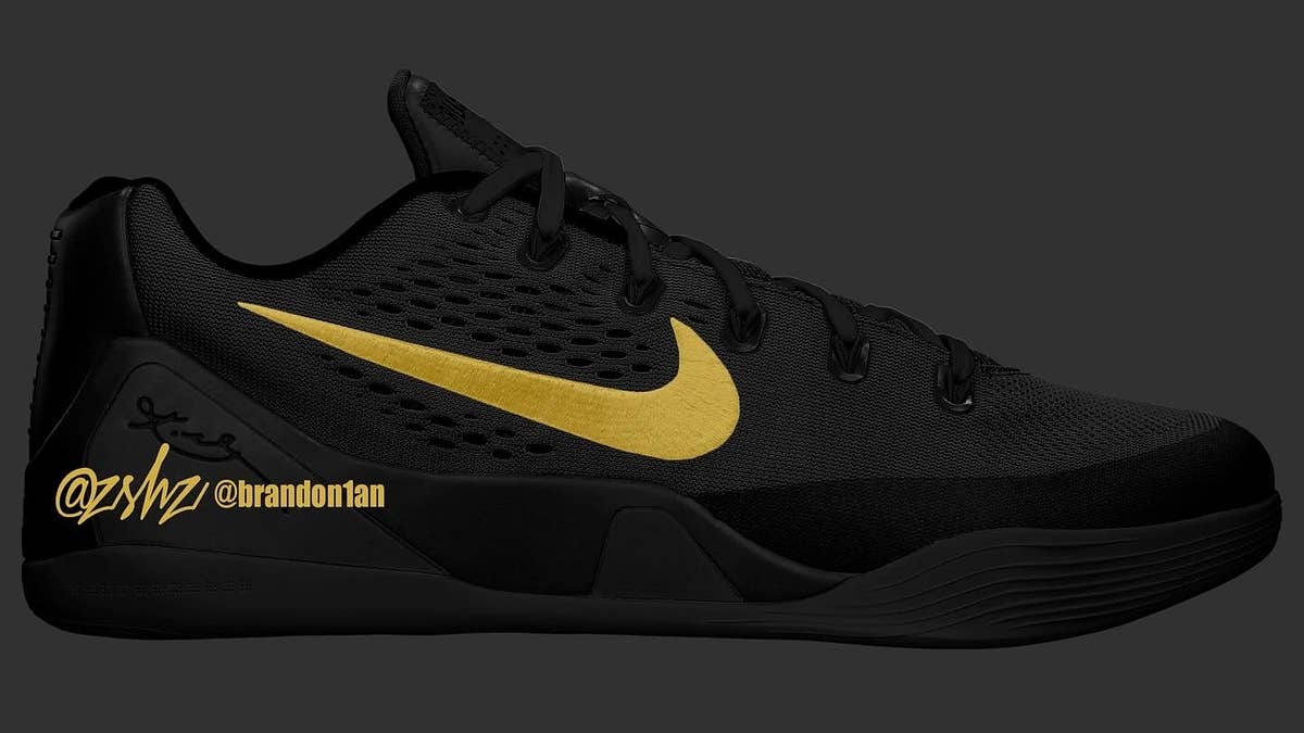 The stealthy makeup is reportedly coming to the Kobe 9 this year.
