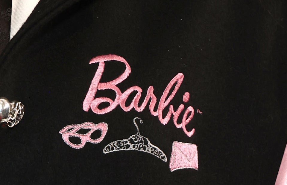 Closeup of Billie&#x27;s Barbie jacket