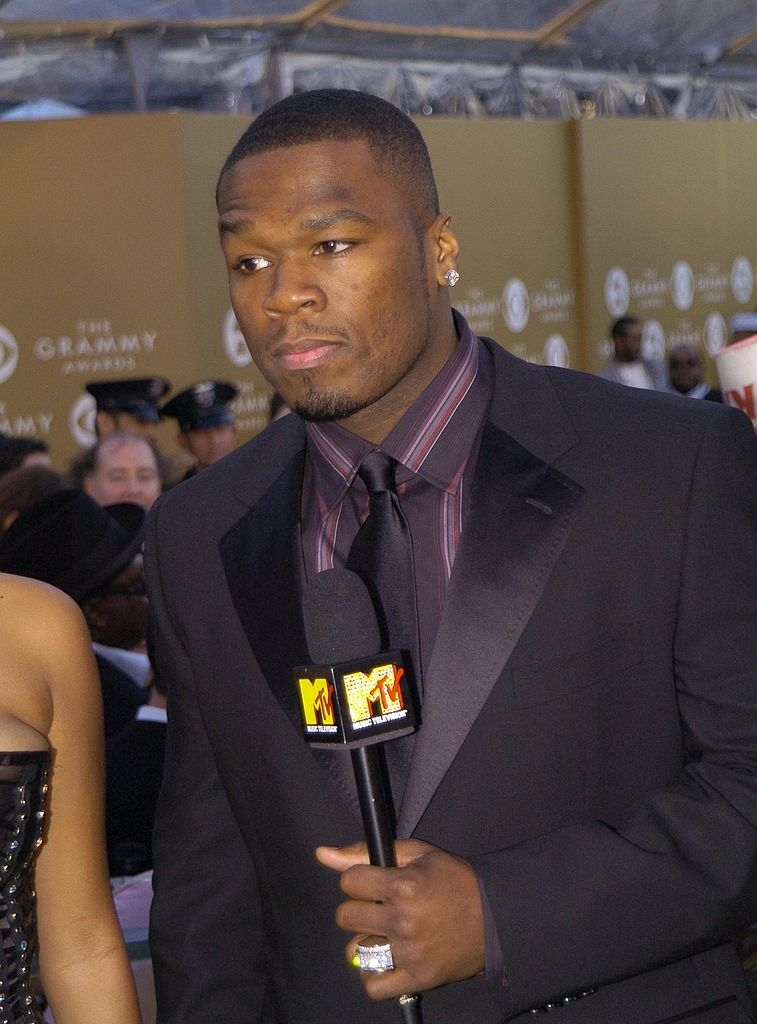 Closeup of 50 Cent