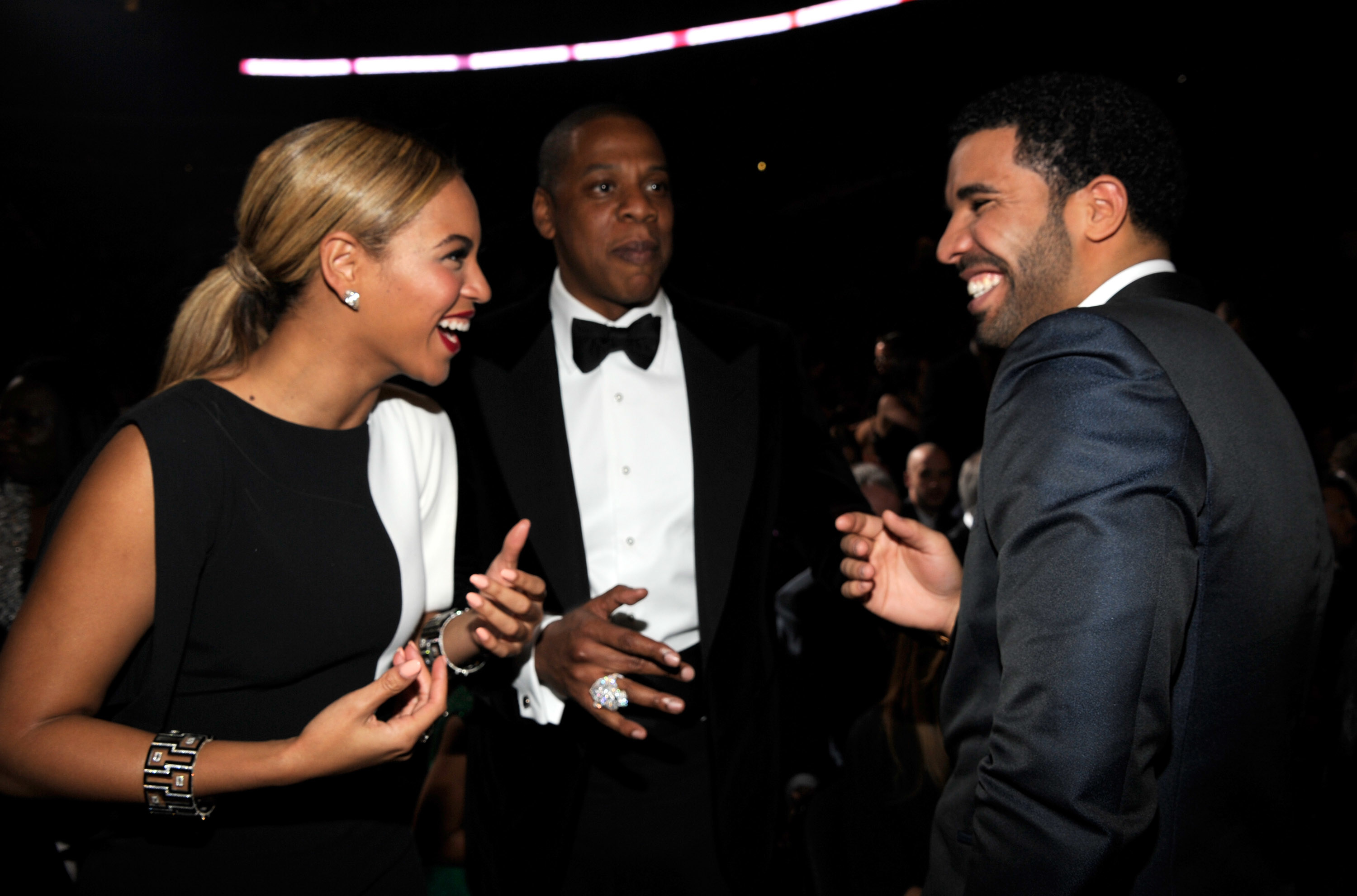 Beyoncé, Jay-Z, and Drake